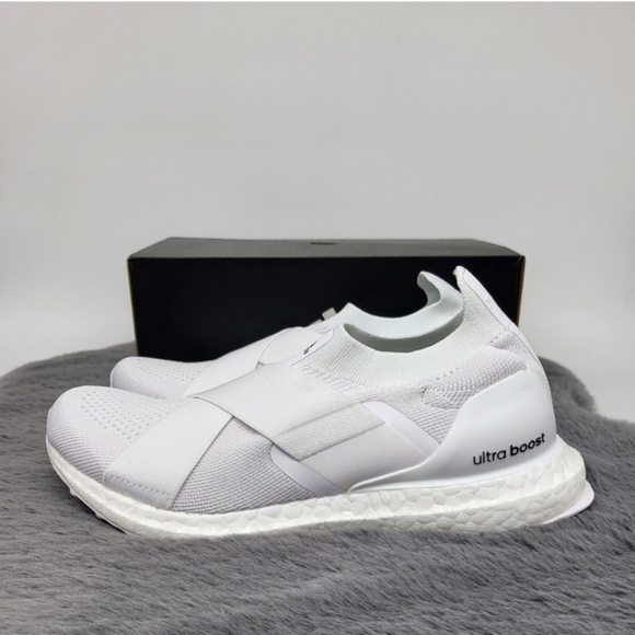New Adidas UltraBoost Slip-On DNA 'Cloud White' Women's Running Shoes Size 6 - Picture 2 of 7